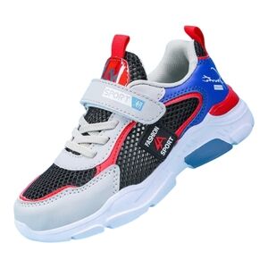 Kids Sporty Red and Blue Sneakers